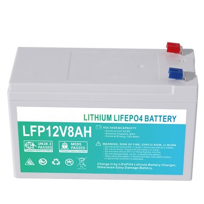 12V8AH LifePO4 lithium battery pack