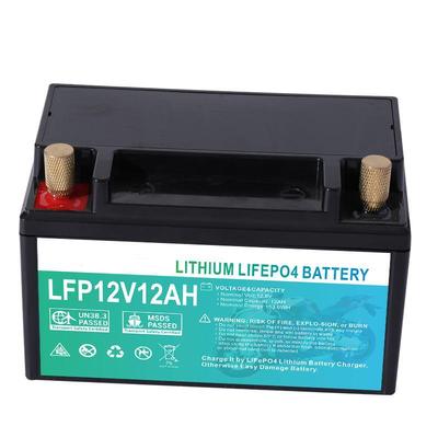 12.8V12AH Lithium Motorcycle Starter Battery